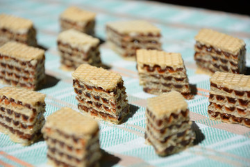 cookies with chocolate and nuts