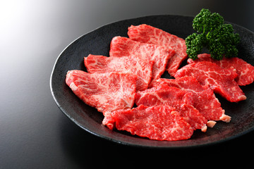 黒毛和牛　焼肉用　みすじ　かた