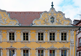 Fototapeta premium Ornate House Facade in Germany