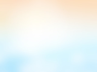 blue and orange color with blurred background.summer concept