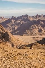 Sinai  desert and mountains 