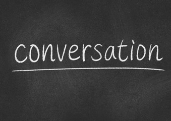 Obraz premium conversation