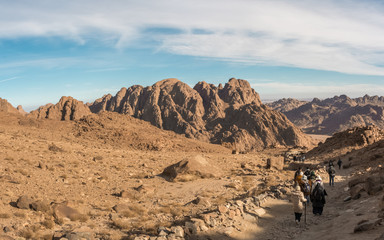Sinai  desert and mountains 