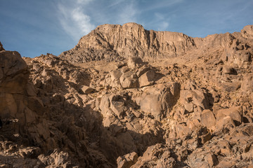 Sinai  desert and mountains 