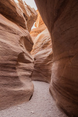 canyons between the rocks in red canyon
