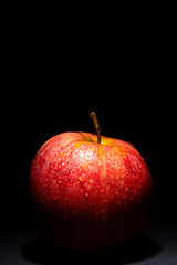 red apple alone