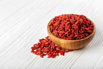 goji berries in bowl