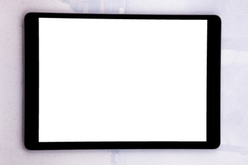 Design business concept Empty template copy space text for Ad website isolated.