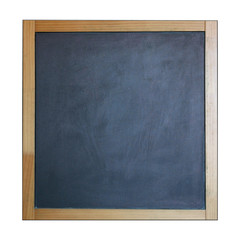 high quality of empty blackboard photography with wooden frame