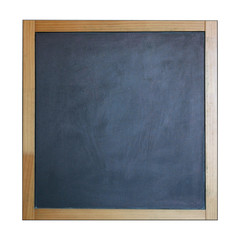 Fototapeta premium high quality of empty blackboard photography with wooden frame