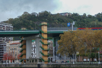 Fototapeta na wymiar Bilbao is a spanish city in Pais Basque