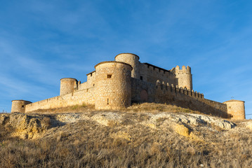 Fototapeta na wymiar Almenar Castle, Soria province, Spain
