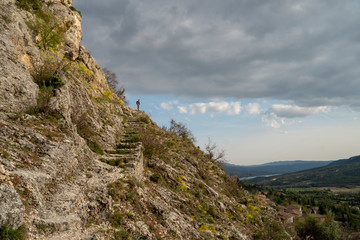 Fototapeta na wymiar Wanderung in der Haute-Provence, Frankreich
