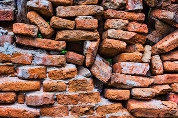 Background of  brick  wall texture