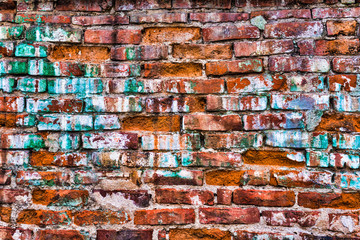Background of  brick  wall texture