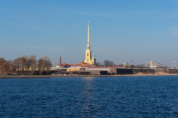 Peter-Pavel's Fortress. Russia. St. Petersburg.