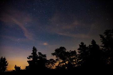 Sternenhimmel Waldstein Fichtelgebierge