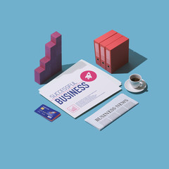 Financial consulting business cards