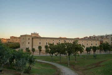 Fototapeta premium Zaragoza beautiful city in Aragon, Spain