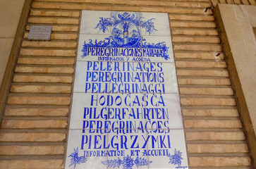 Fototapeta premium Zaragoza beautiful city in Aragon, Spain