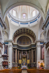 Fototapeta na wymiar Interior Sant Agusti church