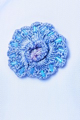 Fabric with sequins and sequins of bright colors. Fashion glitter fabric, sequins. Shiny surface