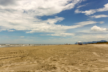 Beach and blue sky