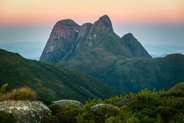 Obraz na płótnie Canvas Sunset Mountain