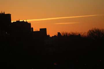 Nascer do Sol no Queens - Nova York