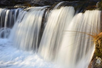 Water falls, Mountain Stream, Brook