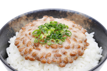 納豆　ご飯