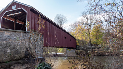 Amish Countryside Covered Bridge