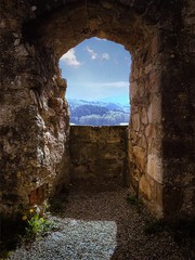 Obraz premium Poetry of light - The Hochburg Castle - Emmendingen 