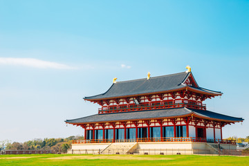 Obraz premium Heijo palace Imperial palace in Nara, Japan