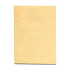 Old paper texture. Blank vintage page. Rough faded sheet surface. Empty place for text. Isolated on white background. Perfect for retro and grunge style design.