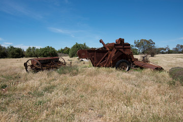 Fototapeta premium Farms in Rockbank, Victoria