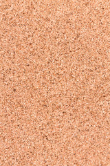 Plain brown empty cork board texture shallow depth of field