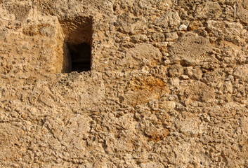Stone Wall with Mysterious Window