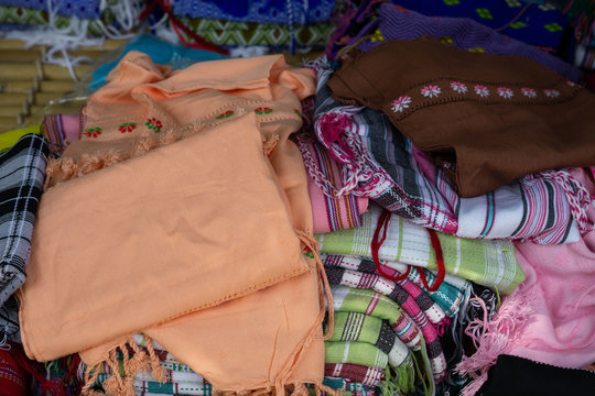 Striped pattern Thai hill tribe people