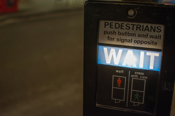 ロンドンの横断歩道