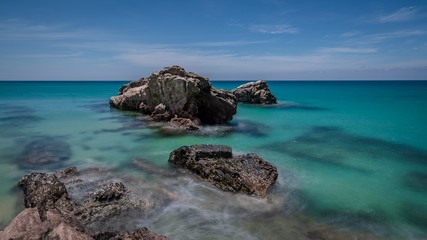 Rock Sea View Fantastic Travel In Thailand