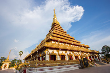 Fototapeta na wymiar Wat Nong Wang, the most famous temple in Khon Kaen, Thailand