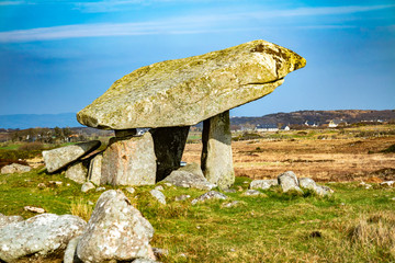 The Kilclooney Dolmen is neolithic monument dating back to 4000 to 3000 BC between Ardara and...