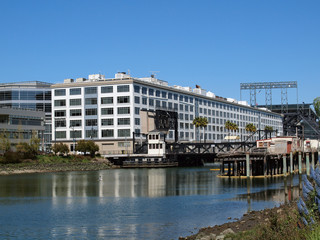 Historic 4th bridge on Mission Creek