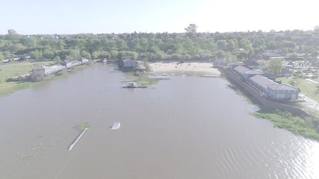 vista aerea en wake park