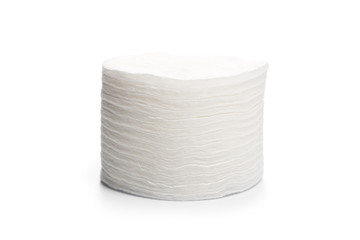 Cotton swabs isolated on a white background