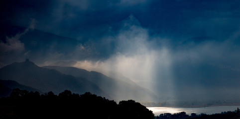 Kalterersee Sonnenstrahlen