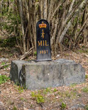 A newly renovated milestone.