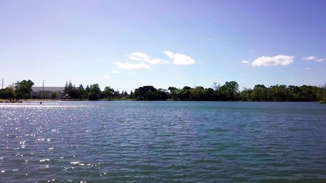 Lodi Lake Low Flyover