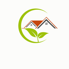 Real Estate home Design vector